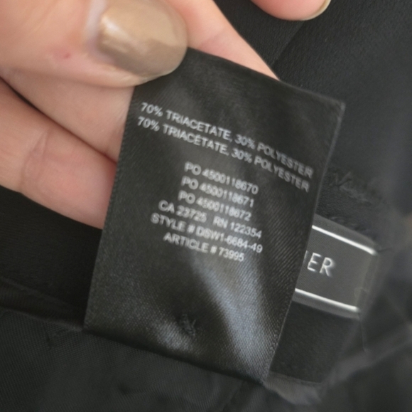 Babaton Atelier tappered cropped leg Black Pants Neutral basic wardrobe staple - Picture 10 of 10